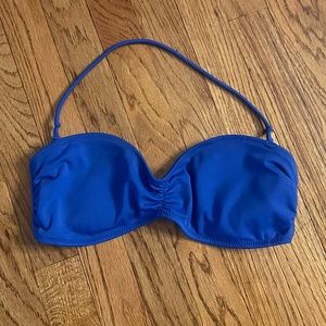 Forever 21 Bright Blue Bandeau Bikini
